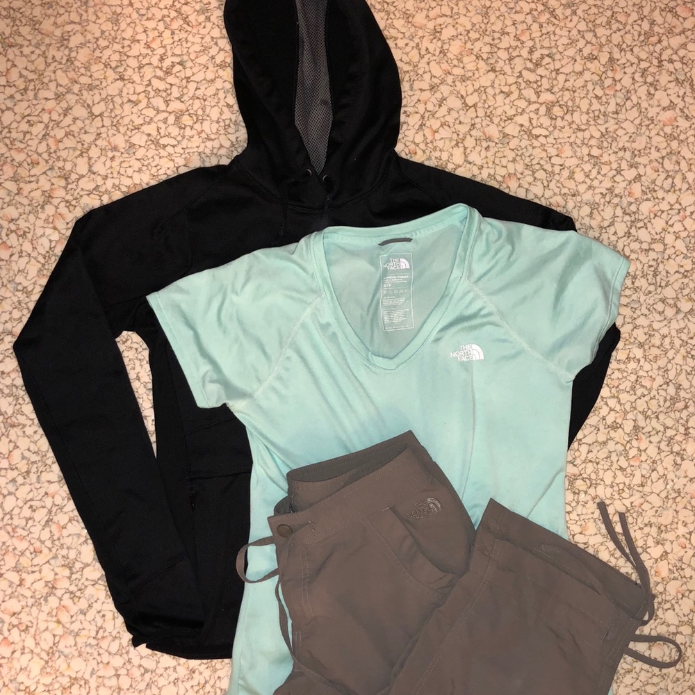 Active wear bundle - the north face, Hollister, vs